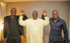 En voyage en Turquie, Macky Sall reçoit Demba Bâ et Moussa Sow