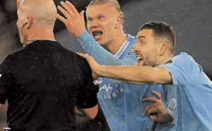 Football - Match nul de Man City : Haaland perd ses nerfs, il insulte un arbitre