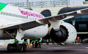 Transport : L’AIBD reçoit le premier vol SAF, Carburant d’aviation durable, entre Casablanca et Dakar operé par la Royal Air Maroc.