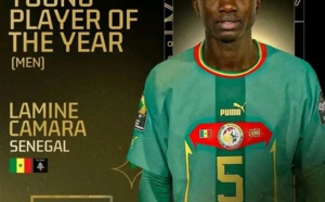 CAF Awards à Marrakech: Lamine Camara élu meilleur jeune joueur africain de la saison...