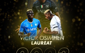 Victor Osimhen remporte le Ballon d'Or africain 2023