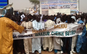 Trois mois après la pause de la première pierre : Ilaa Touba bouché
