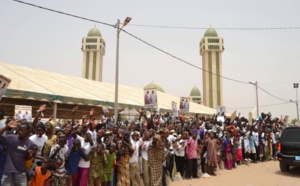 (Retro) Accueil populaire des militants de Abdoulaye Mountaha Niass au Président Macky Sall
