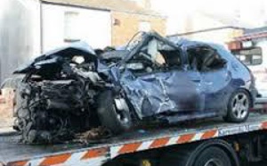 L'accident qui a emporté Babacar Diaw et Pape Modou Mboup