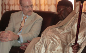 James P. Zumwalt Ambassadeur des États-Unis d’Amérique  rend visite à Serigne Abdou Aziz Junior