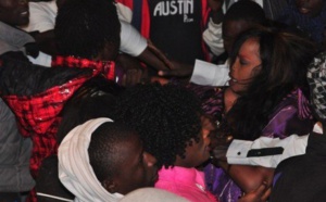 4 photos-Mbathio Ndiaye se fait expulser d’une boîte de nuit après une bagarre