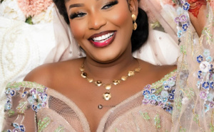 Admirez les magnifiques images du mariage de l’animatrice Awa Gaï (Photos)