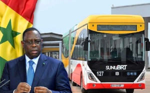 Macky Sall: "Le BRT va pallier les difficultés actuelles des transports et prévenir les problèmes de demain"