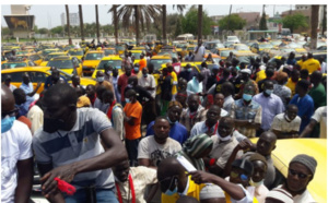 Des taximen en sit-in mercredi prochain