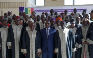 Photos / ANSTS : Le Président Macky Sall lors de la séance académique solennelle 2024