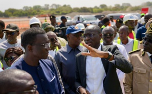 Ziguinchor: Le Premier Ministre Amadou Bâ a visité le chantier de l'aéroport, ce mercredi