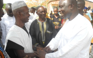 Les dernières images de la première étape de la tournée de proximité de Idrissa Seck
