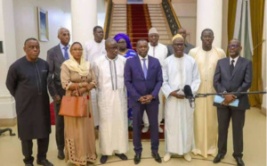 Délégation du Collectif reçu au Palais: Le Président Macky Sall salue la démarche républicaine des requérants...