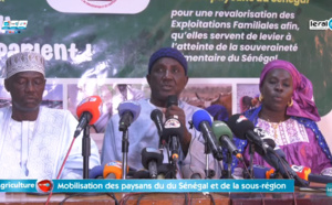 En Direct - Conférence de presse du Conseil National de Concertation et de Coopération des Ruraux