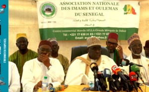 Présidentielle de 2024: L'Association Nationale des Imams et Oulémas du Sénégal lance un appel à la paix à tous les acteurs