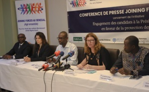 Pour une élection apaisée et le respect des droits de l'Enfant : La Déclaration des partenaires de la protection de l'Enfant