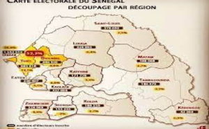 Carte électorale de la Présidentielle : 1 214 bureaux de plus par rapport aux Législatives