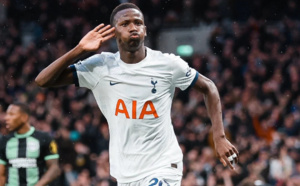 Football-Premier League : Tottenham arrache la victoire face à Brighton avec un but de Pape Matar Sarr