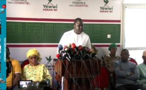 Report de l’élection présidentielle: Yewwi Askan Wi plus que déterminée pour la tenue des élections