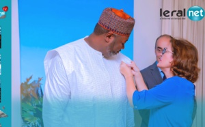 Lutte contre l'émigration irrégulière: L'Ambassadeur Amadou François Gaye décoré par l'Ambassadeur de l'Espagne au Sénégal