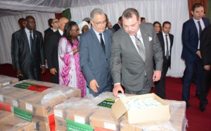 Lutte contre le Sida: Mohamed Vi offre 2 tonnes de médicaments aux personnes vivant avec le Vih 