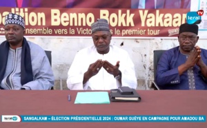 Sangalkam/Élection Présidentielle 2024 : Oumar Guèye en campagne pour Amadou Ba