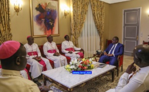 Le Président Macky Sall a reçu en audience les Evêques du Sénégal