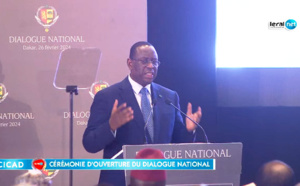 Ouverture du dialogue national : « Tenir les élections avant l’hivernage », la volonté affichée du Président Sall