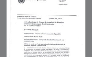 Les Nations Unies réclament la libération immédiate de Karim Wade : Ce que risquent les autorités sénégalaises si...