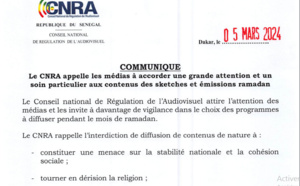 Sketches et émissions Ramadan : Le CNRA attire l’attention des médias et les invite à plus de vigilance