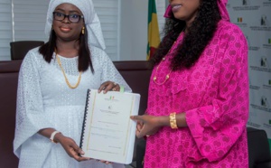 Photos / Ministère de la Femme : Passation de service entre Thérèse Faye et Fatou Diané
