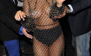 Lady Gaga en culotte dans les rues de Londres