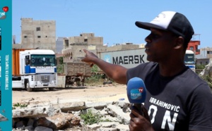 Diaksao 2 de Keur Massar / Le site du bassin 18 transformé en garage de camions : Les habitants alertent !
