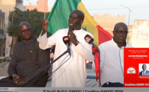 PRÉSIDENTIELLE 2024 | TEMPS D'ANTENNE EL HADJI MALICK GAKOU / Caolition GAKOU 2024