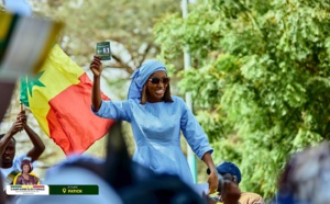 Fatick: Anta Babacar Ngom accueillie sous une forte mobilisation (Photos)