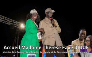 En campagne présidentielle 2024: Accueil de Thérèse Faye Diouf au candidat de BBY, Amadou Bâ