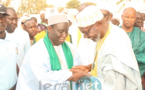 Guédiawaye: Thierno Madani Tall rend visite à Aliou Sall et bénit ses projets