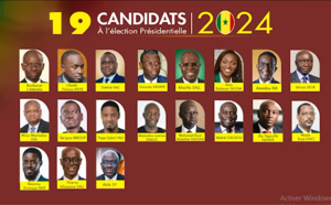 L’élection du 5e Président parmi les 19 candidats