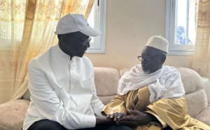 Visite de courtoisie à la maison familiale de Macky Sall : Amadou Bâ reçoit la bénédiction de l’oncle du Président