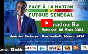 Parcours, programme, vision économique, engagements: Le candidat Amadou Ba face à la Nation