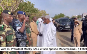 Présidentielle: Les temps forts de l'arrivée du Président Macky Sall à Fatick (Vidéo)