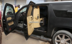 (7photos) Balla Gaye sur le cadeau de Mamadou Sakho : “c’est une voiture que j’avais l’habitude de voir dans les films"