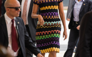 Michelle Obama lookée et diplomate