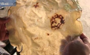 Le visage de Jésus apparaît sur une tortilla