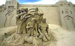 15 sculptures sur sable parmi les plus extraordinaires au monde ! Le travail des artistes est juste prodigieux...