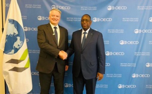 Mission 4 P: Macky Sall s’est entretenu avec M. Mathias Corman, Secrétaire général de l’OCDE, ce mercredi 17 avril