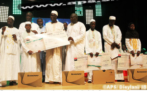 Mohamad Almamy Cissé de Fatick remporte le concours national de récital du Coran