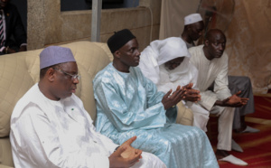 Présentation de condoléances : Le Président Macky Sall à Tivaouane Diacksao et aux Mamelles