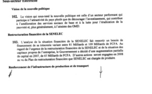Quand la Senelec fait baver financièrement l'Etat et tient au collet les citoyens