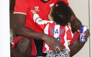 Mame Birame Diouf et sa fille 